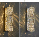 Luxury Crystal Wall Sconce for Living Room & Bedroom LED Lighting - Axyaa Brand