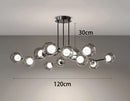 Axyaa LED Staircase Chandeliers for Living Room Indoor Lighting