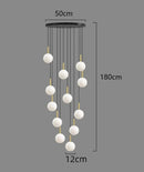 Axyaa LED Ceiling Lamp Chandelier for Modern Bedroom and Dining Room