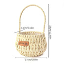 Wicker Basket Organizer by Axyaa: Stylish Storage for Home Decor, Picnics & Plants
