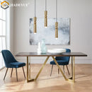 Axyaa Golden LED Chandelier for Modern Minimalist Spaces