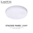Axyaa LED Ceiling Lamp: Bright & Ultra-Thin, Perfect for Home Decoration & Lighting in Bedroom, Living Room
