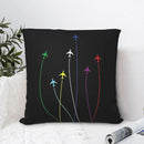 Axyaa Pilot Print Sofa Cushion Cover - Home Party Car Bed Decor