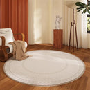 Luxurious Axyaa Italian Style Bedroom Decor Round Carpet, Soft Rug for Living Room and Lounge