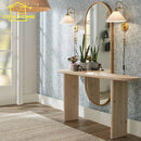 Axyaa Gold Lustre LED Wall Lamp: Modern Luxury Retro Design for Living Room & Study