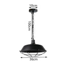 Axyaa Industrial Farmhouse Pendant Light Bronze Black Finish Loft Kitchen Bar Pendant Lamp