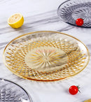 Axyaa Acrylic Fruit Plate - Large, Snack & Sugar Tray - Plastic - Elegant Design
