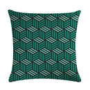 Axyaa Geometric Linen Cushion Cover 45*45cm