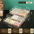 Axyaa Jewelry Box Organizer with Grids for Earring, Ring, Necklace, Bracelets