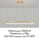 Axyaa Minimalist Line LED Pendant Light for Home Decor Lighting