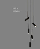 Axyaa Modern LED Pendant Chandelier for Living and Dining Room Decor