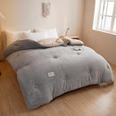 Axyaa Double-Sided Milk Fleece Winter Quilt Core - Thickened & Warm