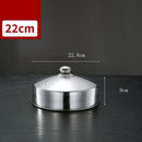 Axyaa Stainless Steel Steamer Tray with Cover - Double Ear Dumpling Rack