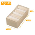 Axyaa Fabric Drawer Organizers for Underwear Socks Bra - Wardrobe Shelf Organizer