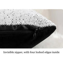 Axyaa Halloween Sequin Ghost Flip-Out Pillowcase: Sofa, Headboard, Cushion Cover