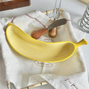 Axyaa Ceramic Banana Plates: Creative Tableware for Home Snacks and Sushi