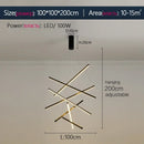 Axyaa Minimalist Long Strip LED Pendant Light for Home Living Room, Dining Room & Bar