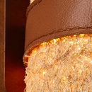 Axyaa Zen Style Wall Lamp for Home and Bedroom, Retro Wabi Sabi LED Sconce