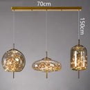 Axyaa Nordic Glass Pendant Light: Modern, Luxury, Small-Sized Design