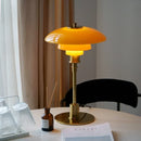 Axyaa Nordic Glass Desk Lamp Retro Luxury Modern Home Decoration