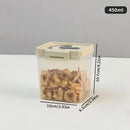 Axyaa Airtight Food Storage Box with Handle for Grains, Snacks, and Cereals