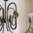 Axyaa LED Chandeliers for Modern Living Room, Indoor Ceiling Hanging Lights