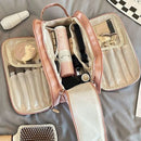 Axyaa Toiletries Makeup Bag Men Women Travel Wash Pouch Waterproof Hanging Storage