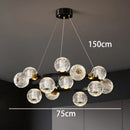 Axyaa Acrylic Magic Bean LED Pendant Light for Modern Home, Dining Room, and Living Room