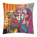 Axyaa Matisse Portrait Art Printed Cushion Cover 45X45cm