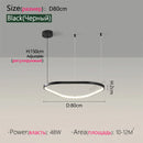 Axyaa Modern Designer Chandelier Hanging Pendant Lamp for Ceiling - Interior Lighting