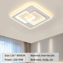 Axyaa LED Square Ceiling Light with Remote Control for Home Decor