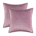Axyaa Velvet Throw Pillow Cover Set for Sofa Bedroom, Modern Gift Pillowcase