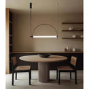 Axyaa Minimalist Horizontal Chandelier Pendant Light for Home Office Kitchen Bedroom