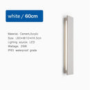 Axyaa LED Limestone Sconce Garden Light for Country Villa Balcony, Waterproof Porch Lamp