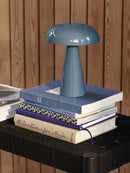 Axyaa Rechargeable Mushroom Table Lamp Touch Switch LED Desk Light