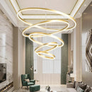 Axyaa Facil Indoor Chandelier Staircase Ceiling Lamp Lighting Fixtures