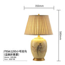 Axyaa Large Ceramic Table Lamp for Living Room and Bedroom