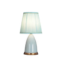 Axyaa Modern Ceramic Table Lamp LED Dimmable Desk Light for Home Bedroom