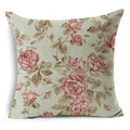 Axyaa Black Rose Pillowcase: Premium Sofa & Office Cushion Cover for Home Decor