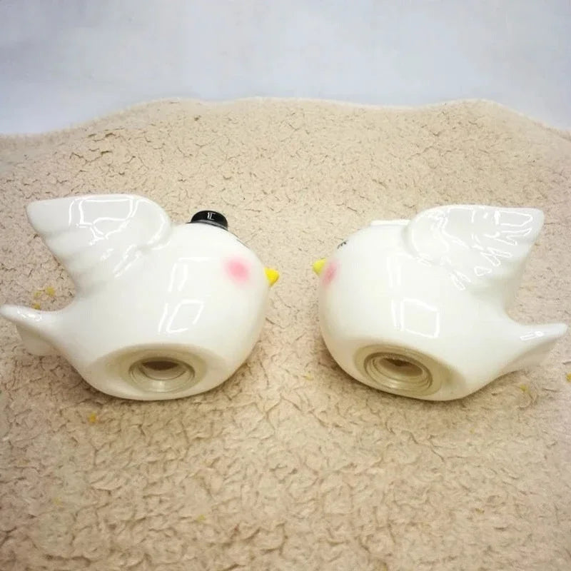 Axya Hand-painted Angel Bird Spice Bottles Set for Kitchen Home Gift