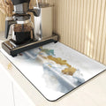 Silicone Plant Pattern Table Mat for Kitchen - Axyaa Landscape Style Decor