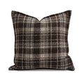 Axyaa Christmas Cushion Cover with Candy Cane Pattern & Tassels
