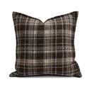 Axyaa Christmas Cushion Cover with Candy Cane Pattern & Tassels