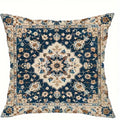 Axyaa Retro Floral Pattern Pillowcase: Ethnic Style Room Decoration Sofa Pillow Cover