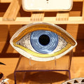 Axyaa Ceramic Jewelry Tray | Evil Eye Decorative Plate Dish for Rings Earrings Necklaces