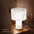 Axyaa Modern Luxury Table Lamp for Living Room and Bedroom Art Lighting