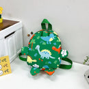 Dino Backpack for Kids by Axyaa: Cute, Waterproof, Kindergarten Schoolbag, Boys Girls Book Bag.