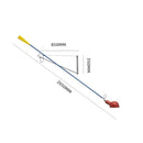 Axyaa Adjustable Swing Arm LED Wall Lamp for Bedroom, Living Room, and Study