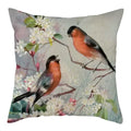 Magpie Print Cushion Cover by Axyaa: Decorative Flora & Fauna Pillowcase for Home
