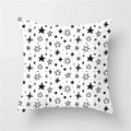Axyaa Geometric Heart Stripe Dot Pillow Case for Home Decor
